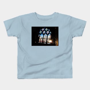 Paris Stained Glass Kids T-Shirt